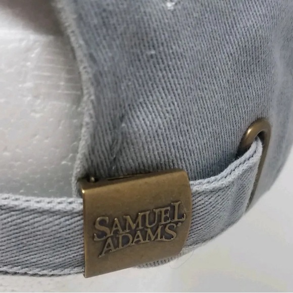 SAMUEL ADAMS Boston Lager cap Hat Distressed Gray 30 Years Independence One Size - Picture 5 of 8